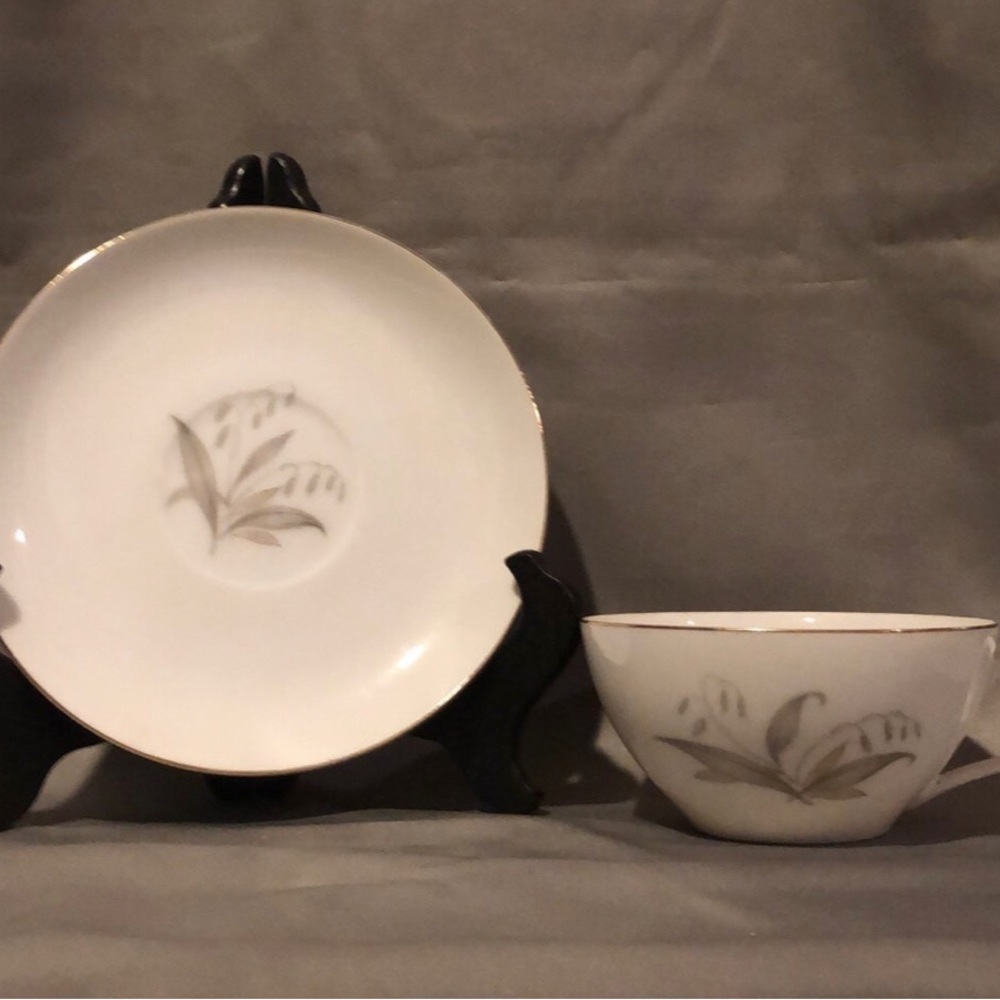 Vintage Kaysons Fine China Japan Golden Rhapsody P86186 Cup & Saucer set MINT